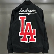 Jacket Wind Men's and Women's MLB LA Material Wind 2 Layers Solid Shoes Heat Print No Peeling Fom Me