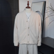 Basic Loose Thick Felt-Lined Fleece Cardigan Premium WinterJacket BS21