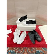 [** Daigou Version] McQueen MK Alexander mcq New Style Canvas Shoes deck White Shoes McQueen Low-Top