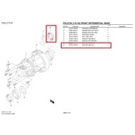 Left Side Drive Shaft Seal Right SUZUKI ERTIGA