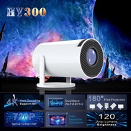 HY300 Projector Home 4K Portable LCD Ultra HD Living Room Wall Projection Wireless Screen Mirroring 