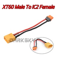 Battery Adapter Cable XT60 To IC2 Cable Plug Male/Female Replacement Parallel Connector For RC Model
