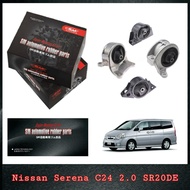SM Engine Mounting Set - Nissan Serena C24 2.0 SR20DE 2001-2012 ( 1+1Year Warranty ) SR