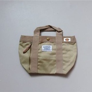 日本 DICKIES 卡其色帆布 手提袋