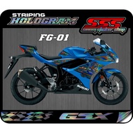 SUZUKI Hologram Striping Sticker GSX-R 150SUZUKI Code FG-01