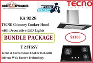 TECNO HOOD AND HOB FOR BUNDLE PACKAGE ( KA 9228 &amp; T23TGSV ) / FREE EXPRESS DELIVERY