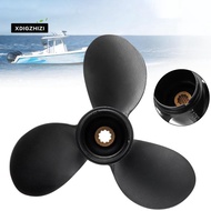 7 1/2 x 7 Outboard Propeller for   4-6HP 58110-91JN0-019 Marine Propeller 10 Spline Tooth 3 Blades