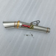 Canister Daeng sai4 stainless open pipe 51mm exhaust only
