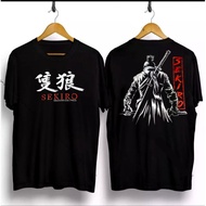 Ikkono STORE Clothes DISTRO Men Cool T-Shirt / Black SAMURAI Shirt Japanese SEKIRO / T-Shirt Men T-S