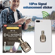 10pcs SP-18 Generation Energy Stickers Cell Phone Phone Signal Enhancement Signal Antenna Booster Stickers Signal Booster