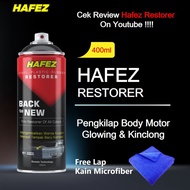 Penghitam Body Motor Permanen Original Hafez Restorer - Penghitam &amp; Pengkilap Body Mobil / Motor / Semir Ban Berkualitas Terbaik