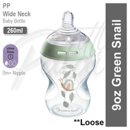 TOMMEE Tippee Natural Start Closer to Nature Baby Milk Bottle 5oz/9oz/11oz PP Glass PPSU Botol Susu