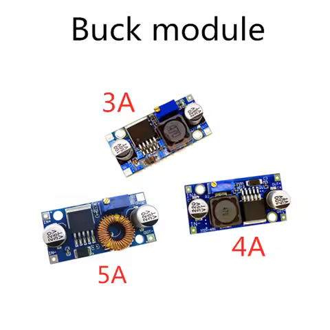 1Piece Adjustable DC To DC LM2596 LM2596S XL4015 Buck Boost Module 3A 4A 5A Step-down Power Supply R