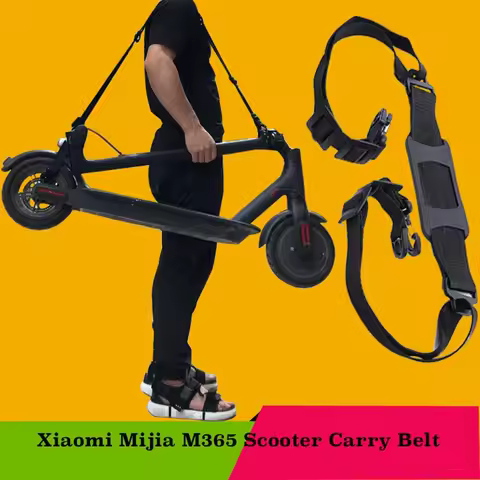 1pc Scooter Shoulder Straps Belt Skateboard Hand Carrying Handle Belt Webbing For M365 Scooter Skate