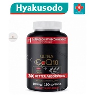 Qunol Ultra CoQ10 100mg Softgels- 3x Better Absorption, Antioxidant for Heart Health & Energy Produc