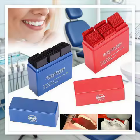 1/2Box Teeth Care Whitening Dentist Tools 55*18m Dropship PIORPOY 300Pcs Occlusive Paper Dental Arti