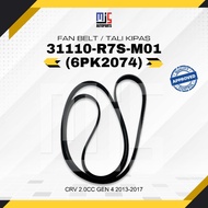 Fan Belt 6PK2074 HONDA CRV 2.0CC Gen 4 FanTALI 31110-R7S-M01