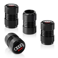 Tire Valve Stem Cap Cover for Audi A1 A3 RS3 A4 A5 A6 A7 RS7 A8 Q3 Q5 Q7 R8 Belt O-Ring Seal Corrosi