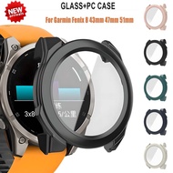 NEW Case For Garmin Fenix 8 43/47/51mm Anti-Scratch Protector Shell Bumper Protective Cover For Garm