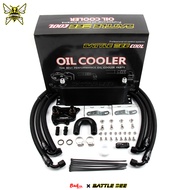 Racing Car 14 Rows Transmission Oil Cooler Kit For LYNK 03 23+ 7DCT PRO With Oil Filter Sandwich Ada