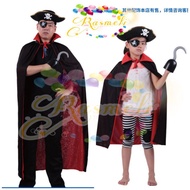 Cosplay party pirate captain hat pirate performance hat Pirates of the Caribbean topi pirate