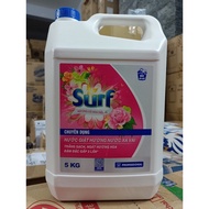 Nước giặt SURF Đậm Đặc Gấp 3 Lần Siêu Tiết Kiệm Can 5L