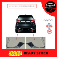 MYVI 2018/2019 CHROME REAR BUMPER GARNISH