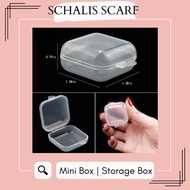 [ 1pc ] MINI BOX STORAGE BOX | TRANSPARENT BOX | BOX BROOCH | BOX ORGANIZER