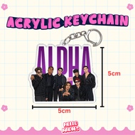 [NADIES] A7PHA ACRYLIC KEYCHAIN 5CM ALPHA MPOP GROUP