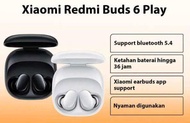 Xiaomi Redmi Buds 6 Play - Support bluetooth 5.4 - Battery life up to 36 hours - Xiaomi earbuds app 