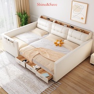 Second Child Family Bed Parent-Child Family Of Three Or Four 3M Extra Large Bed Mother And Child Wid