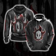 Anime Manga Bleach Kurosaki Ichigo 3D Print Long Sleeve Man Sweatshirt Harajuku Streetwear Fashion P