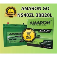 NS40 NS40ZL Battery AMARON Car Battery Myvi Battery Alza Battery Bateri Kereta NS40 Bateri Myvi Bateri Axia Viva Kancil