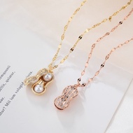 SCS SHOP - titanium fashion bean necklace