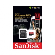 SanDisk Extreme Pro UHS-I 32GB 記憶卡 microSD A1 U3 V30 附轉卡（SD-95M-A1-32G）