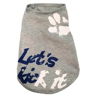 PETSINN Sweat Shirt-Lets Kick It(Grey) (Small) (25cm)