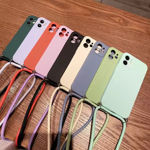 Strap Phone Case for Samsung Galaxy, Lanyard Case for Samsung Galaxy A21S, A40, A20e, A51, A71, A12,