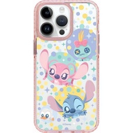 迪士尼 史迪奇 iPhone16 Samsung S25 氣墊標準防摔鏡面手機殼