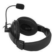 PTT VOX Earpiece with Microphone Walkie Talkie Headset Over Ear Radio Headphones Noise Reduction Two