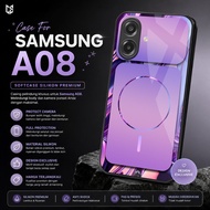 Samsung A08 Glass Case hp For Samsung A08 Casing hp For Samsung A08 Softcase hp For Samsung A08 Case