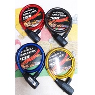 Bicycle Basikal Lock VEROLI 438 Anti-Theft LOCK Anti-Kecurian Rantai Kunci Keselamatan Basikal Motos