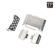 T-POWER Metal Bottom Armor For FMS FCX10 1/10 Camel  Trophy RC Model Car Crawler Upgrade Modificatio