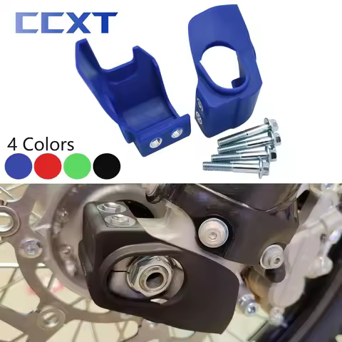 Front Fork Shoe Cover Lower Leg Guard Protector For Yamaha YZ125 YZ250 YZ250F YZ450F WR250F WR450F 2