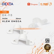 Dexta 20mm PVC Pipe Clamp 20mm OMEGA CLAMP/