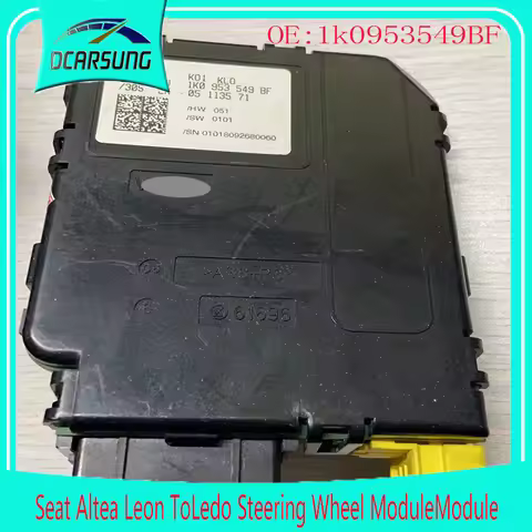 1K0953549BF for VW Tiguan Golf Caddy Skoda Octavia Seat Altea Leon ToLedo Steering Wheel Module 1K0 