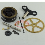Three Five Minutes Polaris Wall/Table Clock Parts 15/31 Days Clockwork 500kg Spring