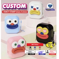Stamp Cop Nama / Name Stamp Chop / Self Ink Stamp / Pre Ink Stamp/  Nurse Stamp/  Cop Jururawat