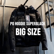 PO HOODIE SR-PROJECT SUPERBLACK CARBON BIG SIZE