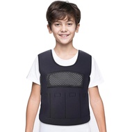 Weighted Vest for Kids(Ages 5-9, Medium) – Fully Adjustable Sensory Compression Vest for Children wi