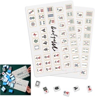 4 Pcs Mahjong Tile Mixer Shuffler for Mixing and Shuffling Tiles Plastic Mahjong Accessories Gifts f